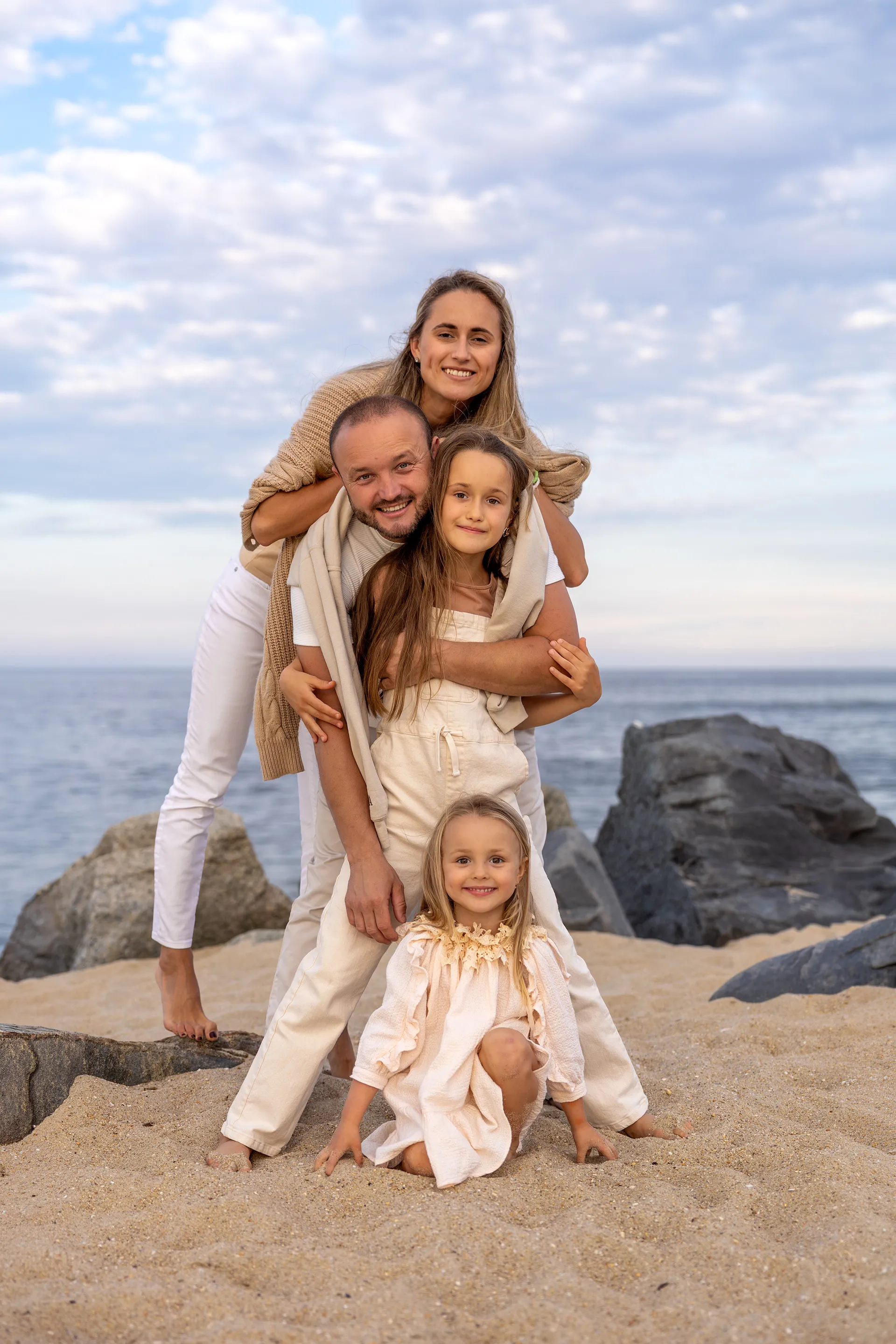 Sunset Beach Family Session on the Jersey Shore